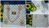 Bolsa branca Louis Vitton